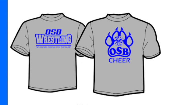 OSB Wrestling T-Shirt and Cheer T-Shirt with the OSB Logo
